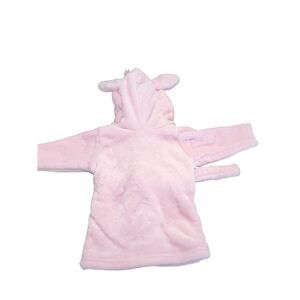 Pink Unicorn Bathrobe for 0-9 Month Olds